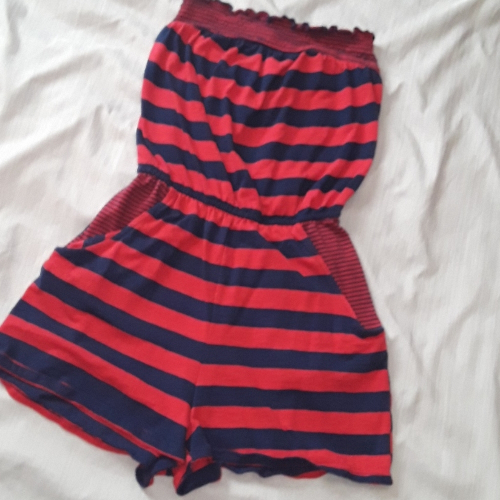 Striped Romper